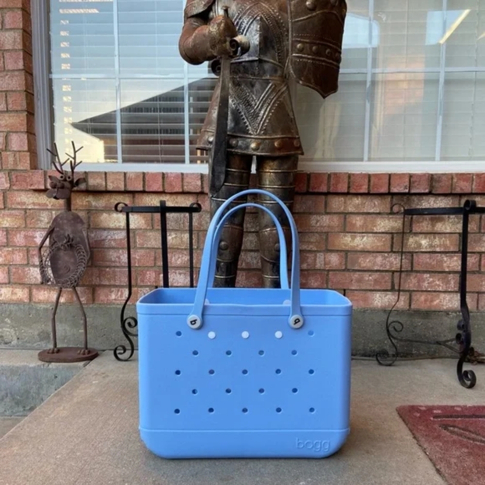 Large Bogg Bag in Carolina Blue Light Blue. New Original tote. - Picture 1 of 5